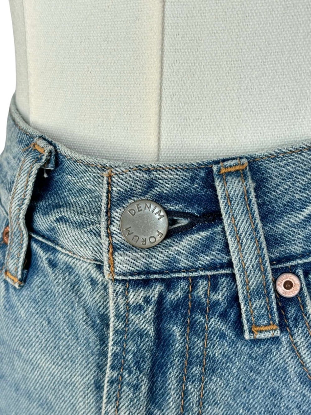 Denim Forum The ‘90s Vintage Maxi Denim Skirt - Picture 5 of 14